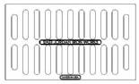 6950 Series Trench Drain Grates and Solid Covers